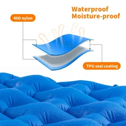 Matelas pneumatique ultraléger NATUREHIKE : confort et compacité